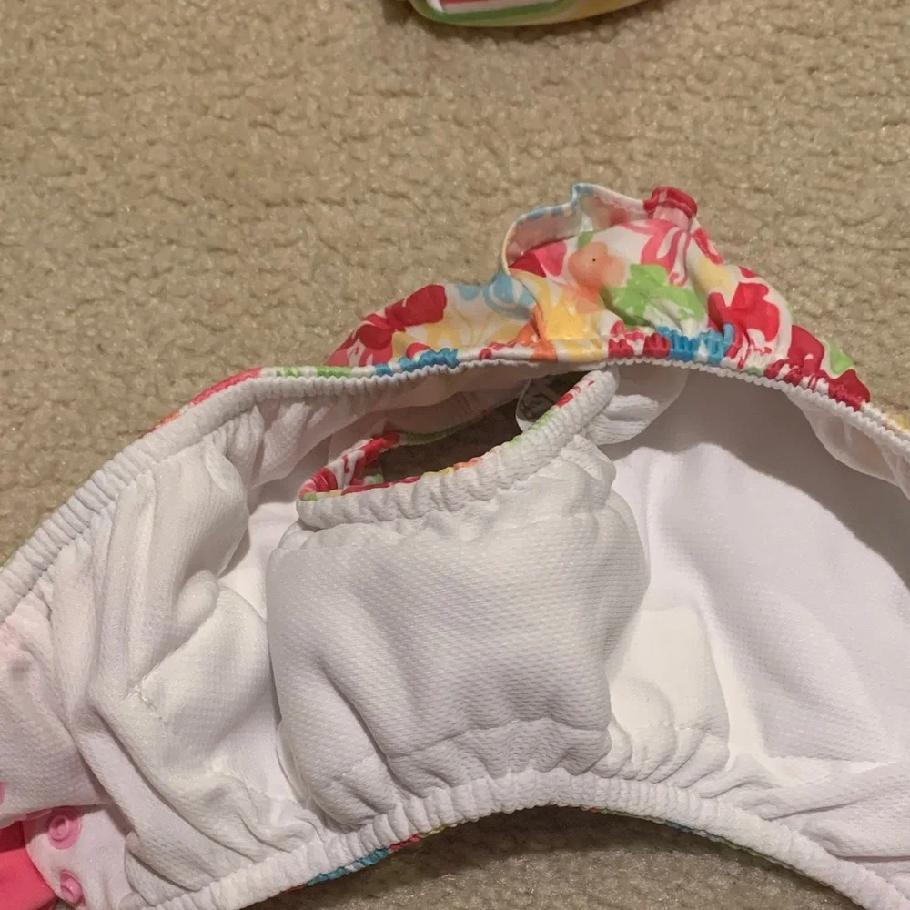i play. Pink and Multicolor Diaper Covers